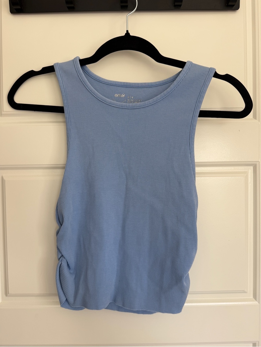 NWOT aerie Ribbed Tank Top in Light Blue